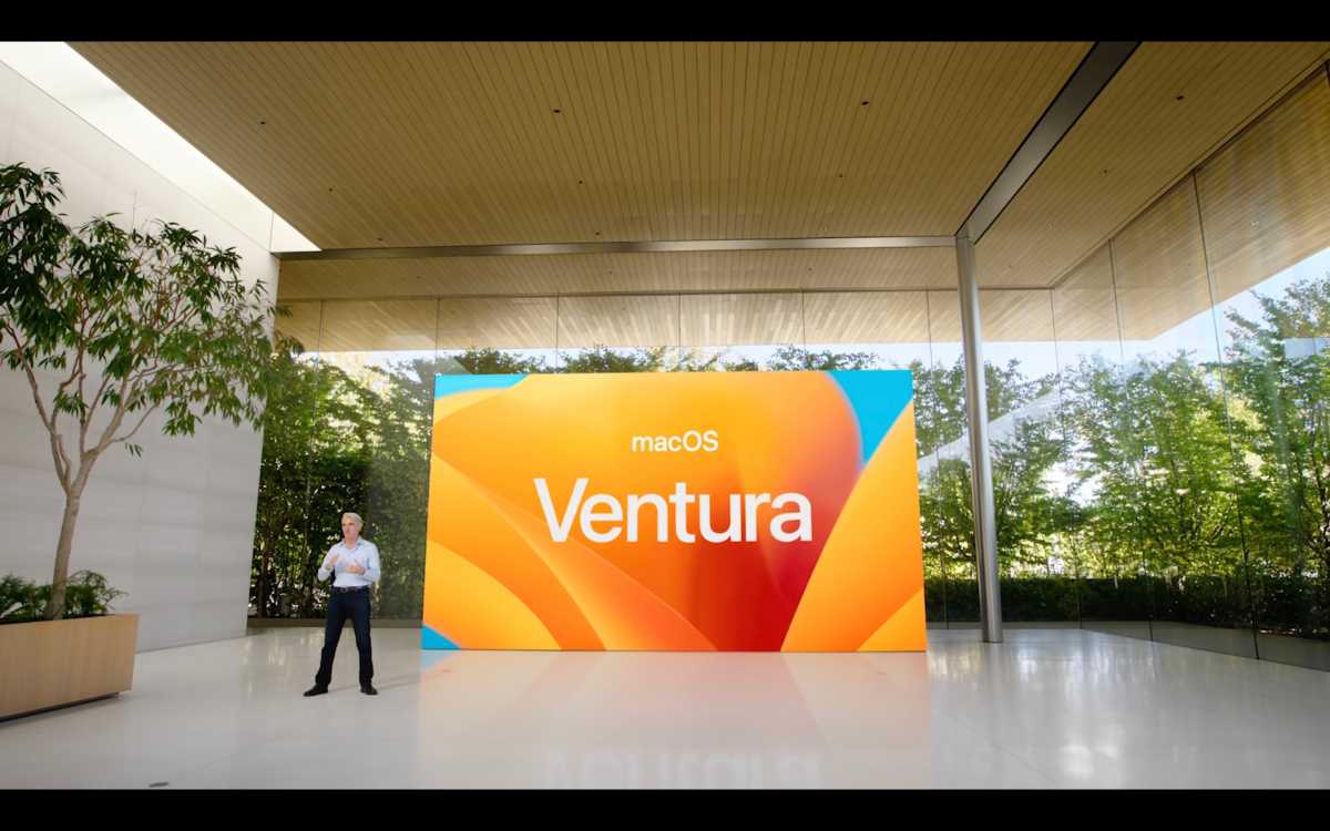 Oznámení systému macOS Ventura na konferenci WWDC