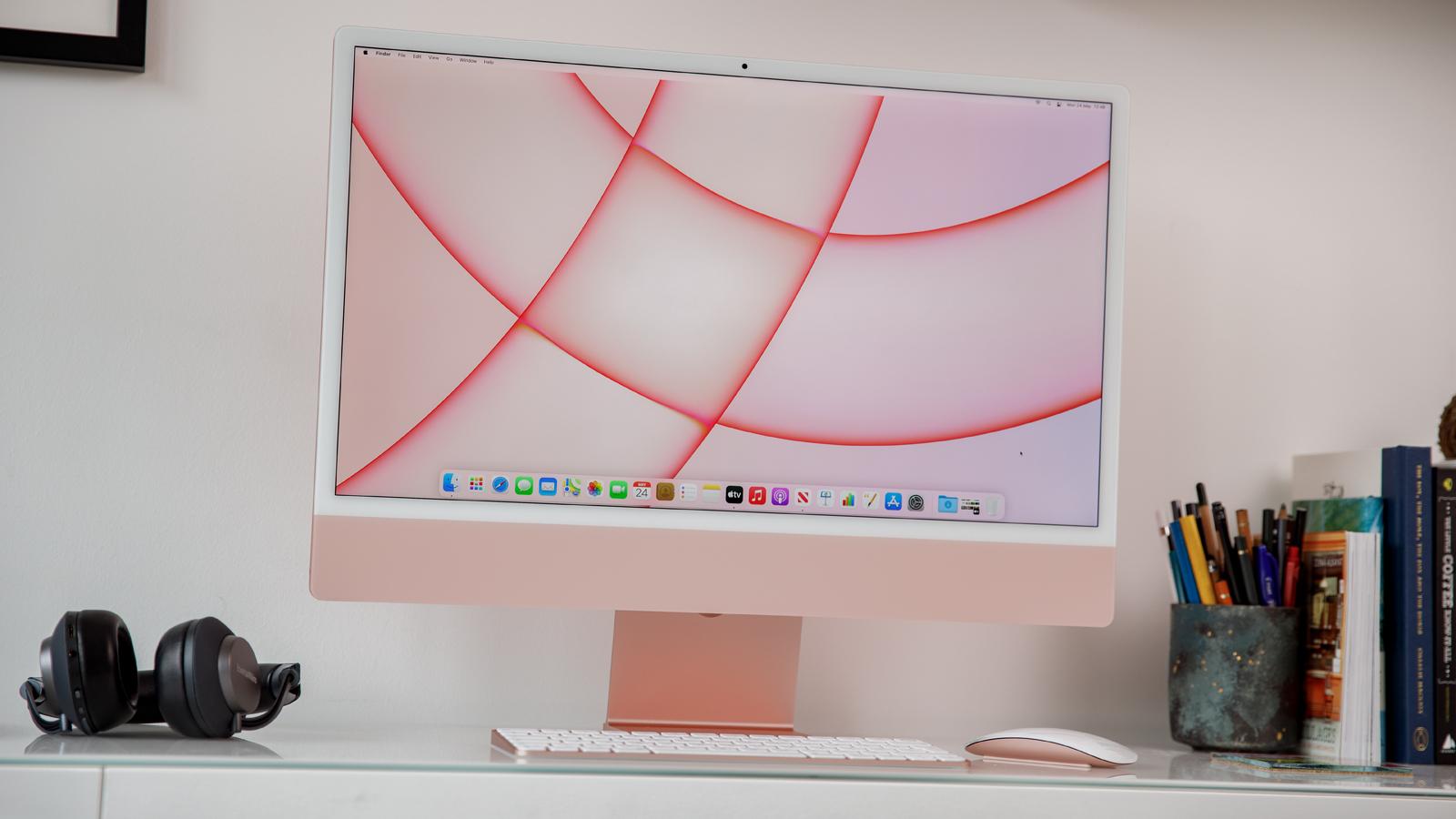 iMac růžový