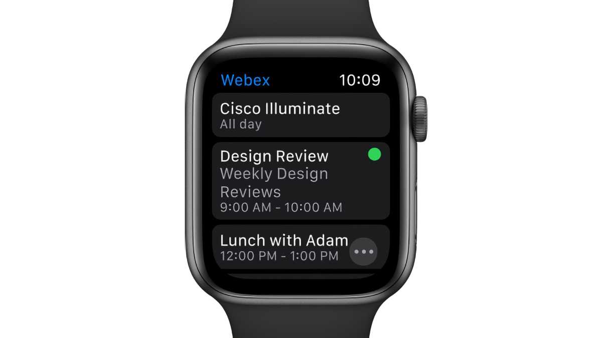 Apple Watch Webex